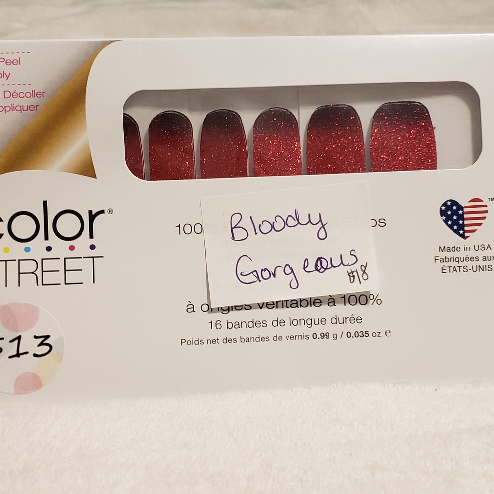 Color Street "Bloody Gorgeous"